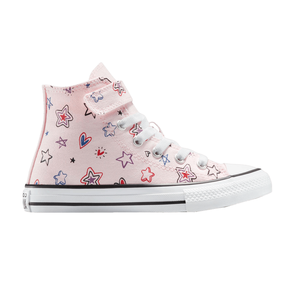 Chuck Taylor All Star EasyOn High PS 'Doodles - Pink Frosting'