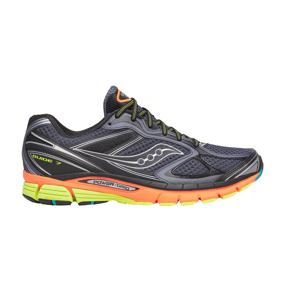Men's ProGrid Guide 7 'Grey Orange Lime'