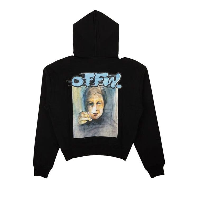 Off-White Liquid Mirko Hoodie Black