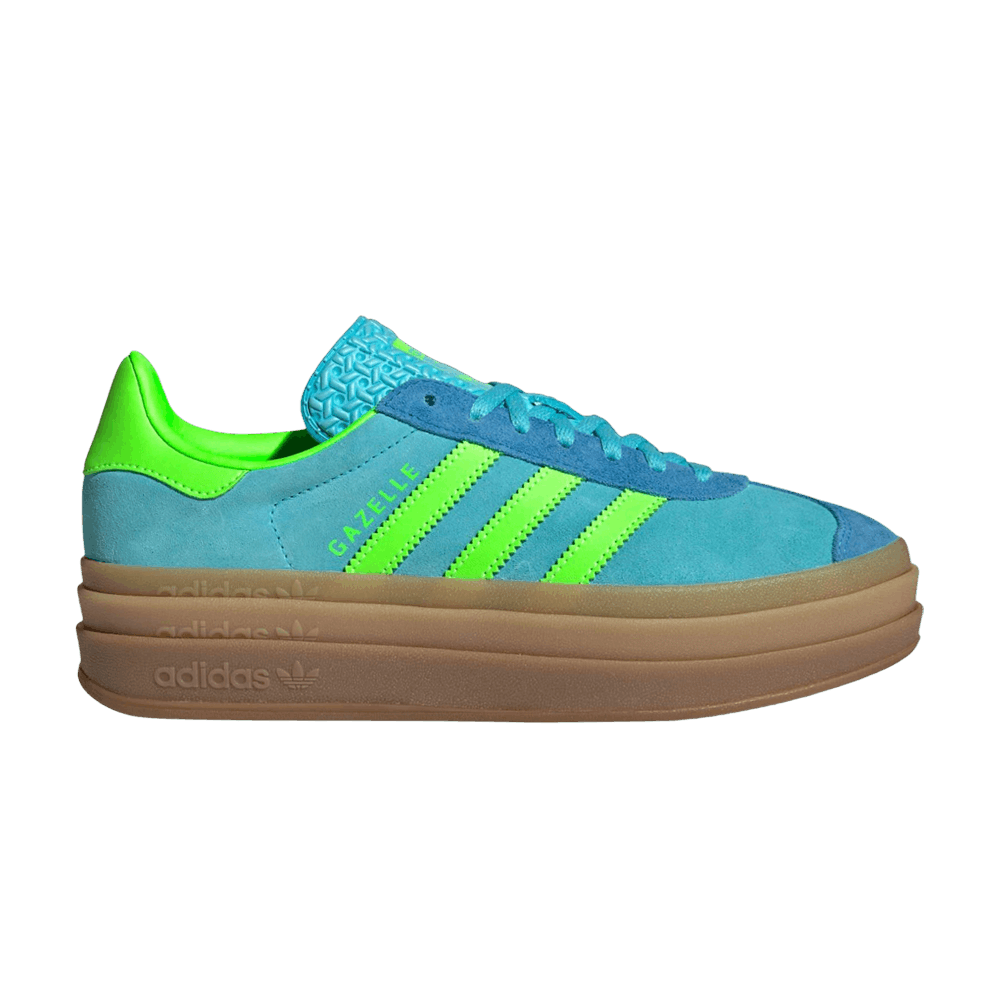 Women's Gazelle Bold 'Blue Glow Solar Green'