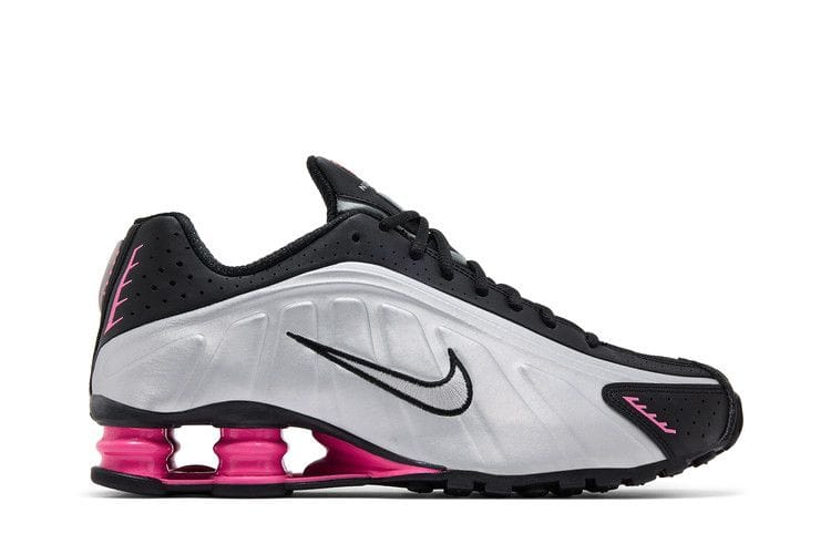 Women's Shox R4 'Black Metallic Silver Pinksicle'