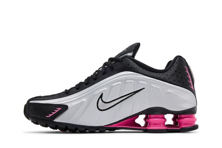 Women's Shox R4 'Black Metallic Silver Pinksicle'