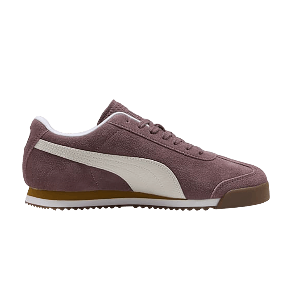 Men's Roma Suede 'Raisin White'