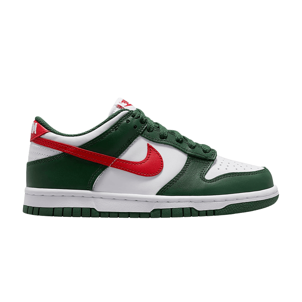 Nike Dunk Low GS 'Fir/White/University Red'