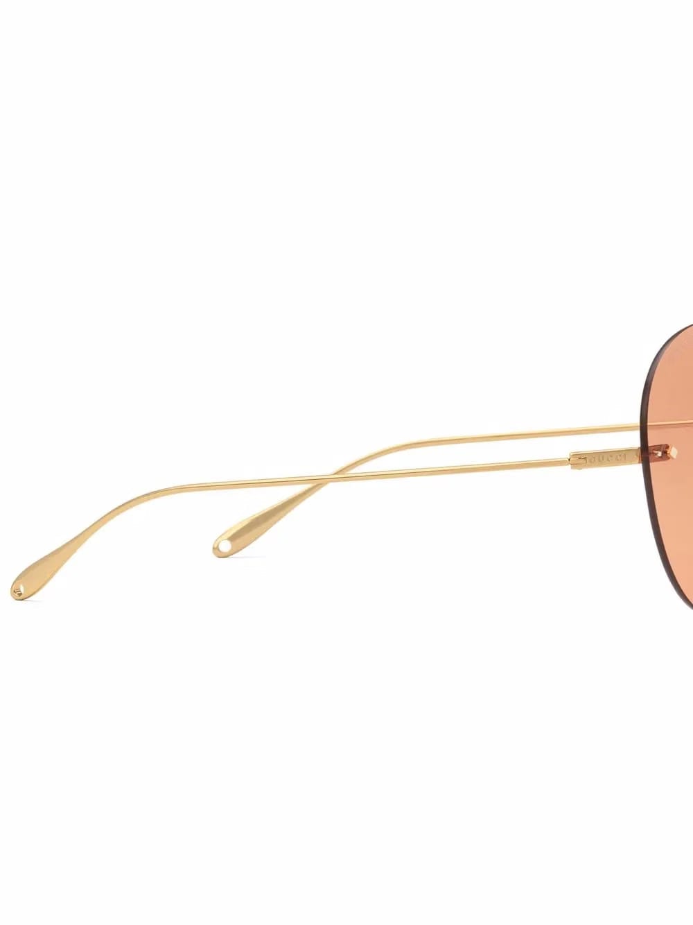 frameless round sunglasses