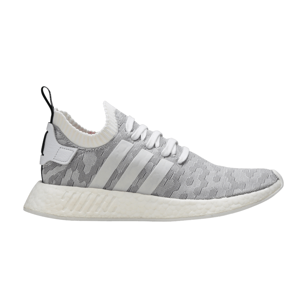 Women's NMD_R2 Primeknit 'White Black Pink'