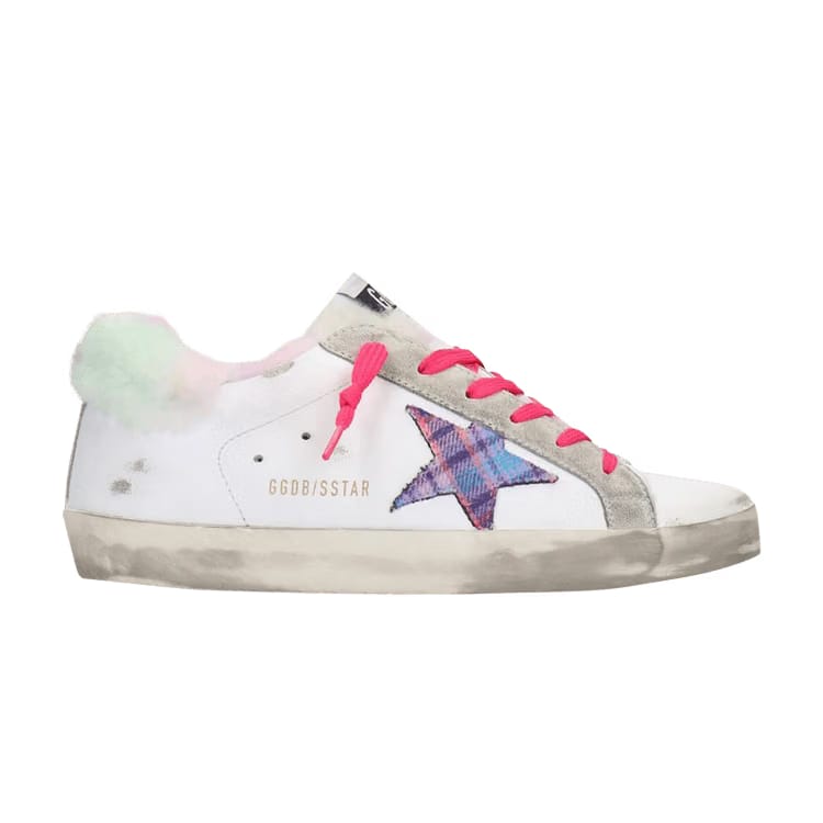 Golden Goose Wmns Superstar 'White Purple TarBrown'