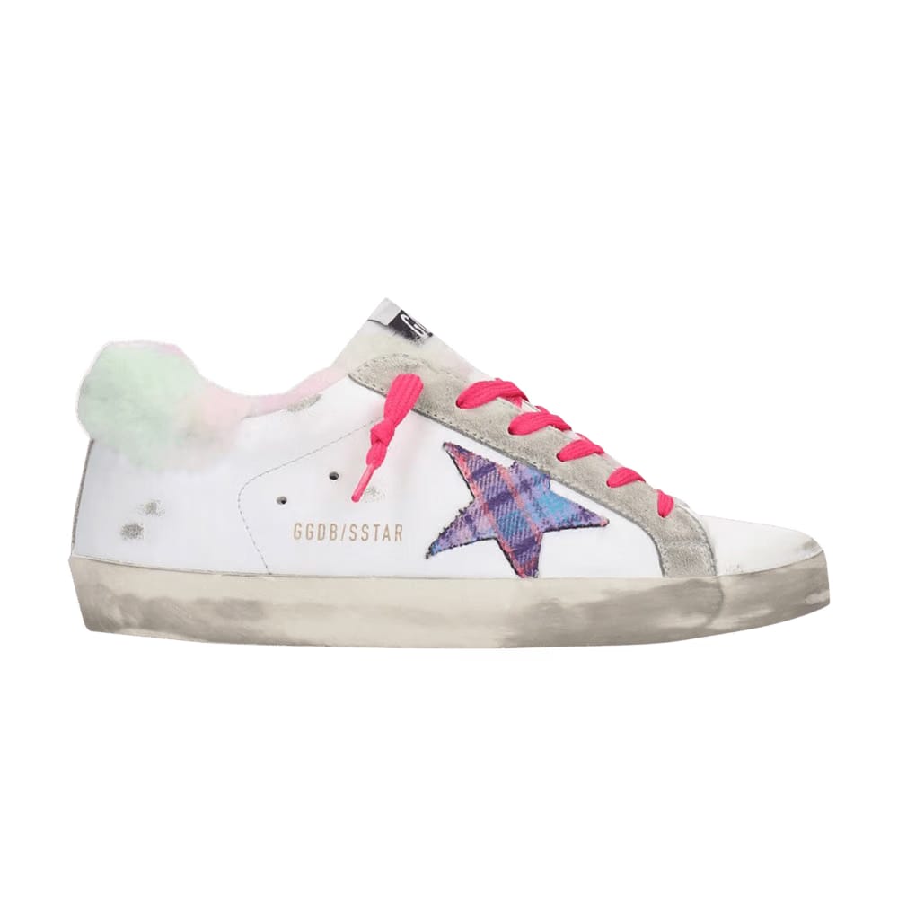 Golden Goose Wmns Superstar 'White Purple TarBrown'