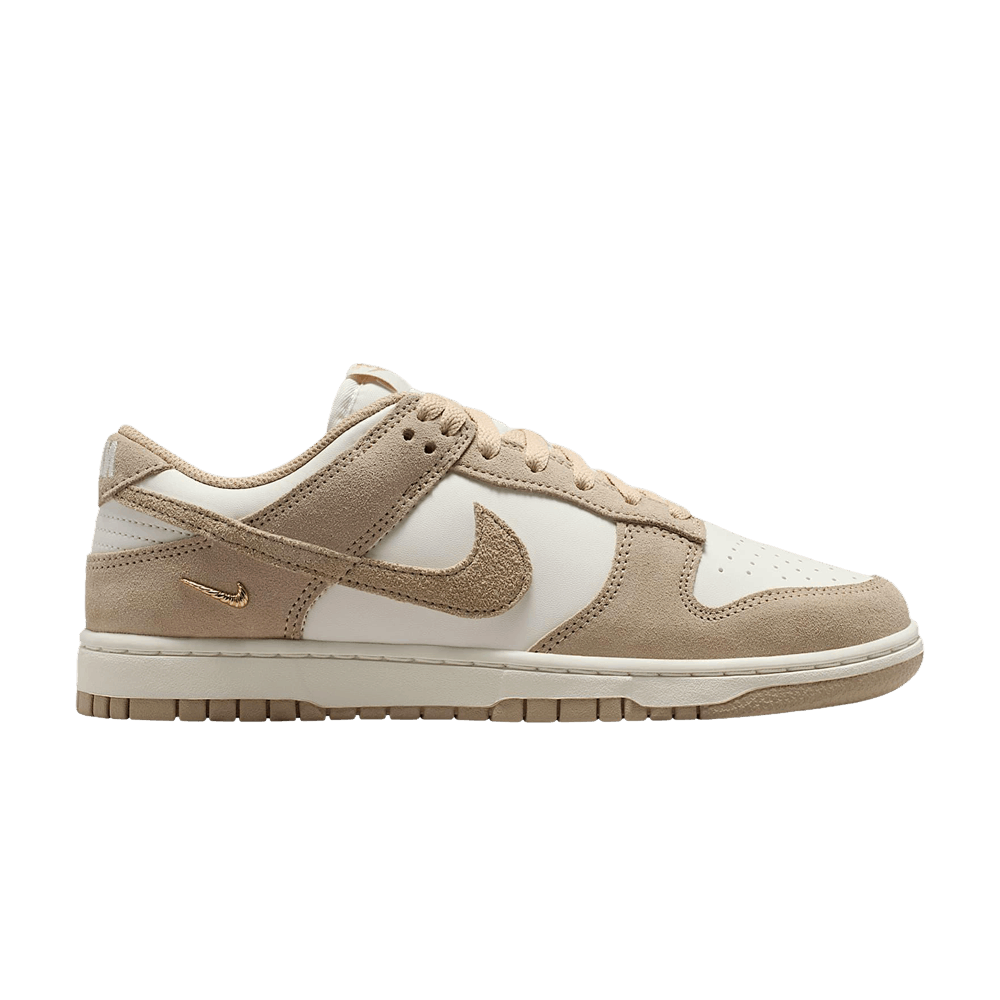 Women's Dunk Low 'Sail White Metallic Gold'