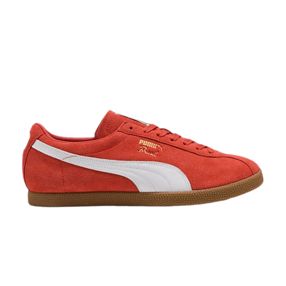Men's Puma Brasil 'Candy Apple White'