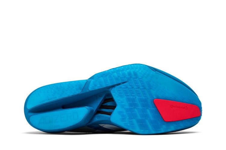 Men's Adizero Adios Pro 4 'Solar Blue Silver Metallic Lucid Red'