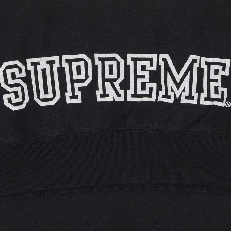 Supreme Collegiate Sleeve Hoodie Black