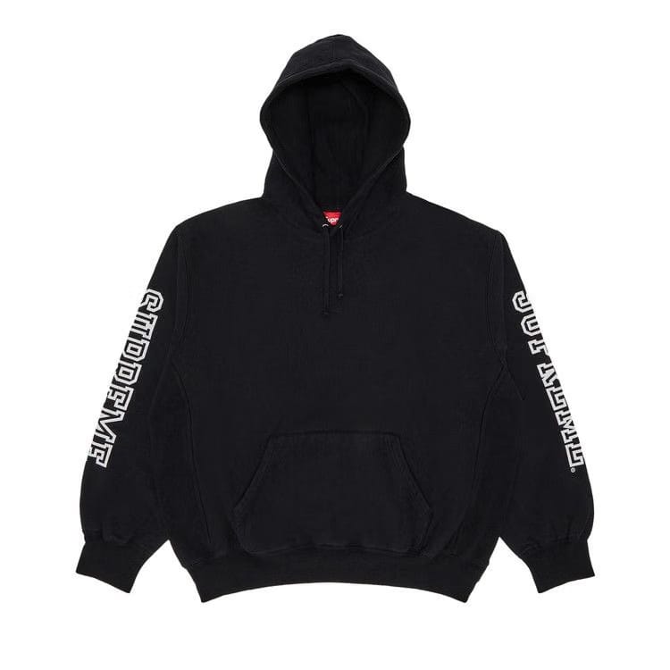 Supreme Collegiate Sleeve Hoodie Black