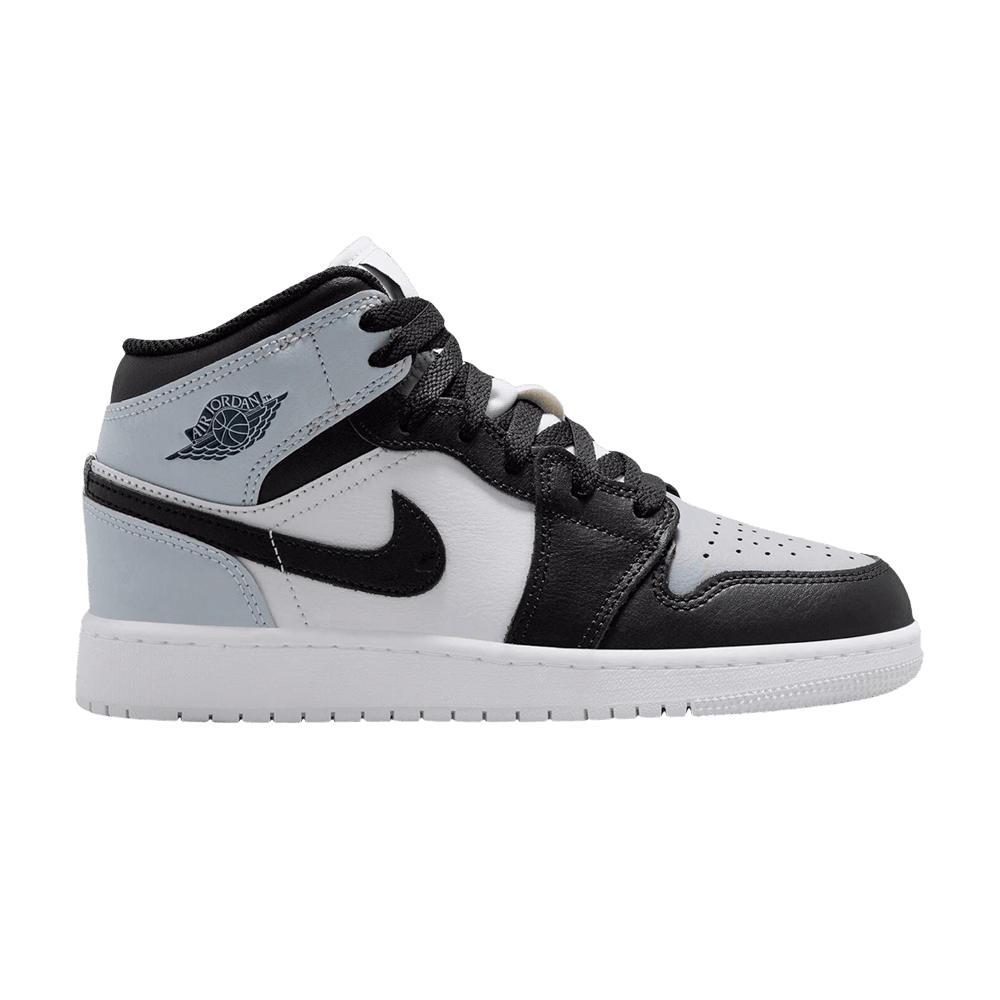 Air Jordan 1 Mid GS 'Black Aura Squadron Blue'