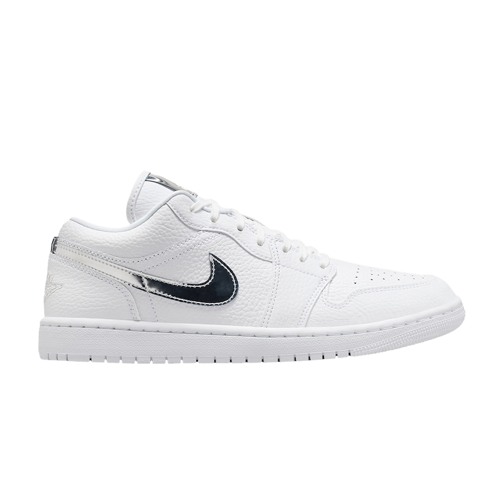 Women's Air Jordan 1 Low SE 'White Metallic Silver'