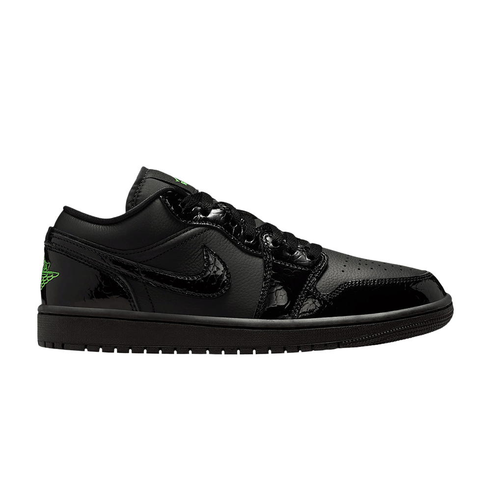 Women's Air Jordan 1 Low SE 'Black Scream Green'