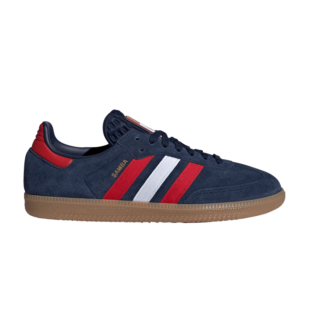 Men's Samba OG 'Night Indigo Better Scarlet Cloud White'