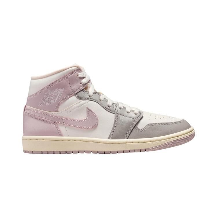 Women's Air Jordan 1 Mid 'Enigma Stone Coconut Milk Particle Rose'