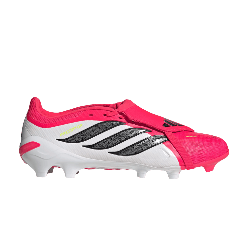 Women's Adidas Predator League Fold Over Tongue FG 'Lucid Red Core Black Cloud White'