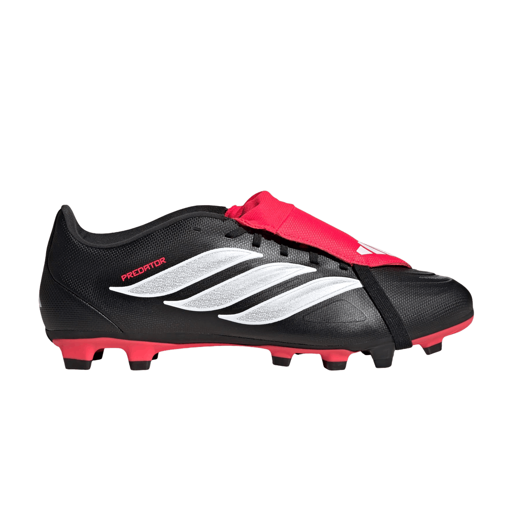 Men's Adidas Predator Club FG MG 'Core Black Cloud White Lucid Red'