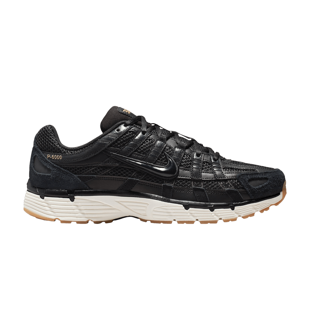 Men's P-6000 'Black Metallic Gold Grain Sail'