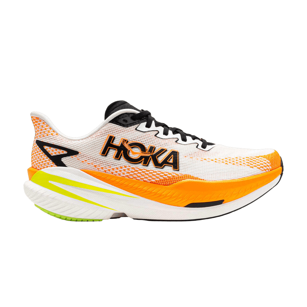Men's Mach X 3 'White Neon Tangerine'
