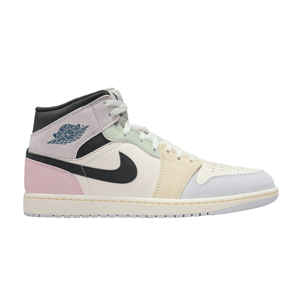 Men's Air Jordan 1 Mid 'Sail Iced Jade'