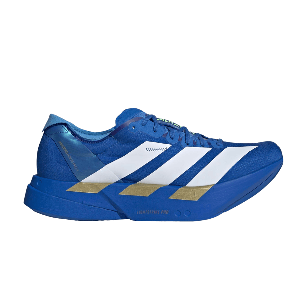 Men's Adidas Adizero Adios Pro 4 'Blue Cloud White'
