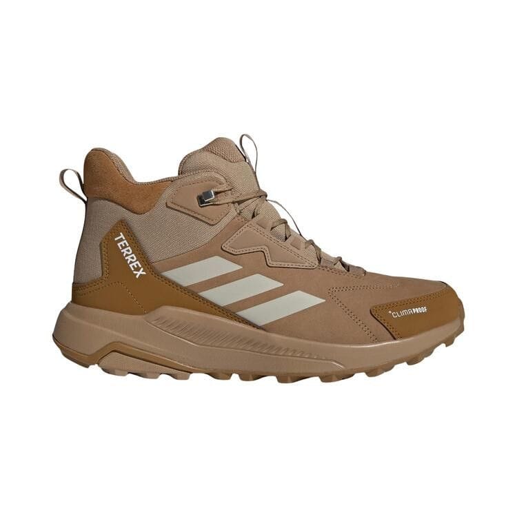 Men's Adidas Terrex Anylander Leather Mid Climaproof 'Cardboard Beige'