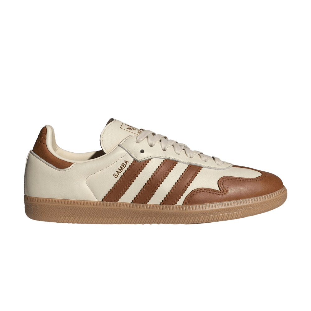 Women's Adidas Samba OG 'Wonder White Dusky Bronze'