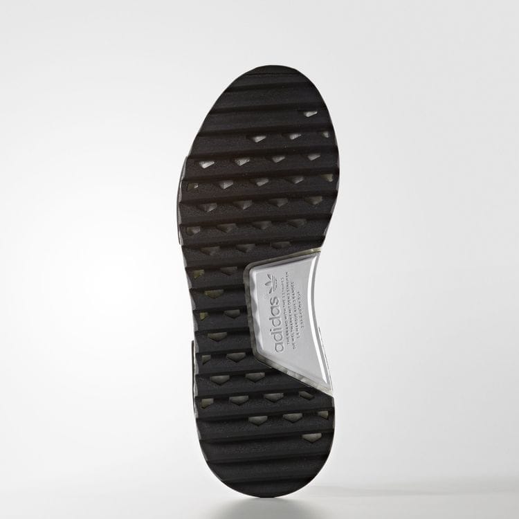 Men's White Mountaineering x NMD_R1 Trail Primeknit 'Core Black'