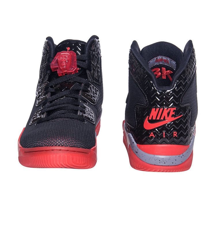 Men's Air Jordan Air Spike Forty PE 'Black Fire Red'