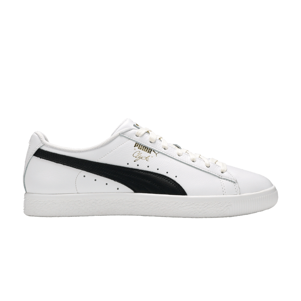 Men's Clyde Core Leather Foil 'White'