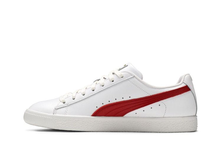 Men's Clyde Core Leather Foil 'White Cherry'