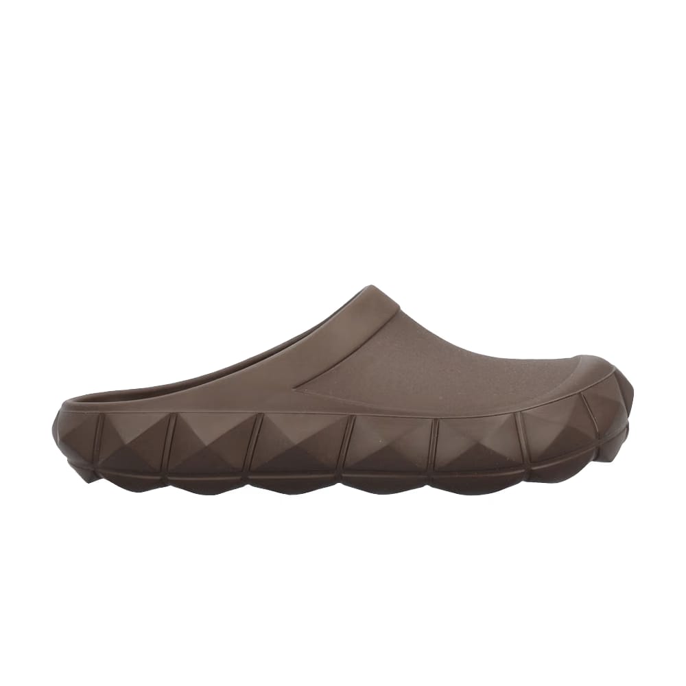 Valentino Roman Stud Turtle Rubber Clog Fondant