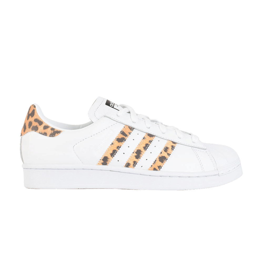 Women's Superstar 'White Leopard'