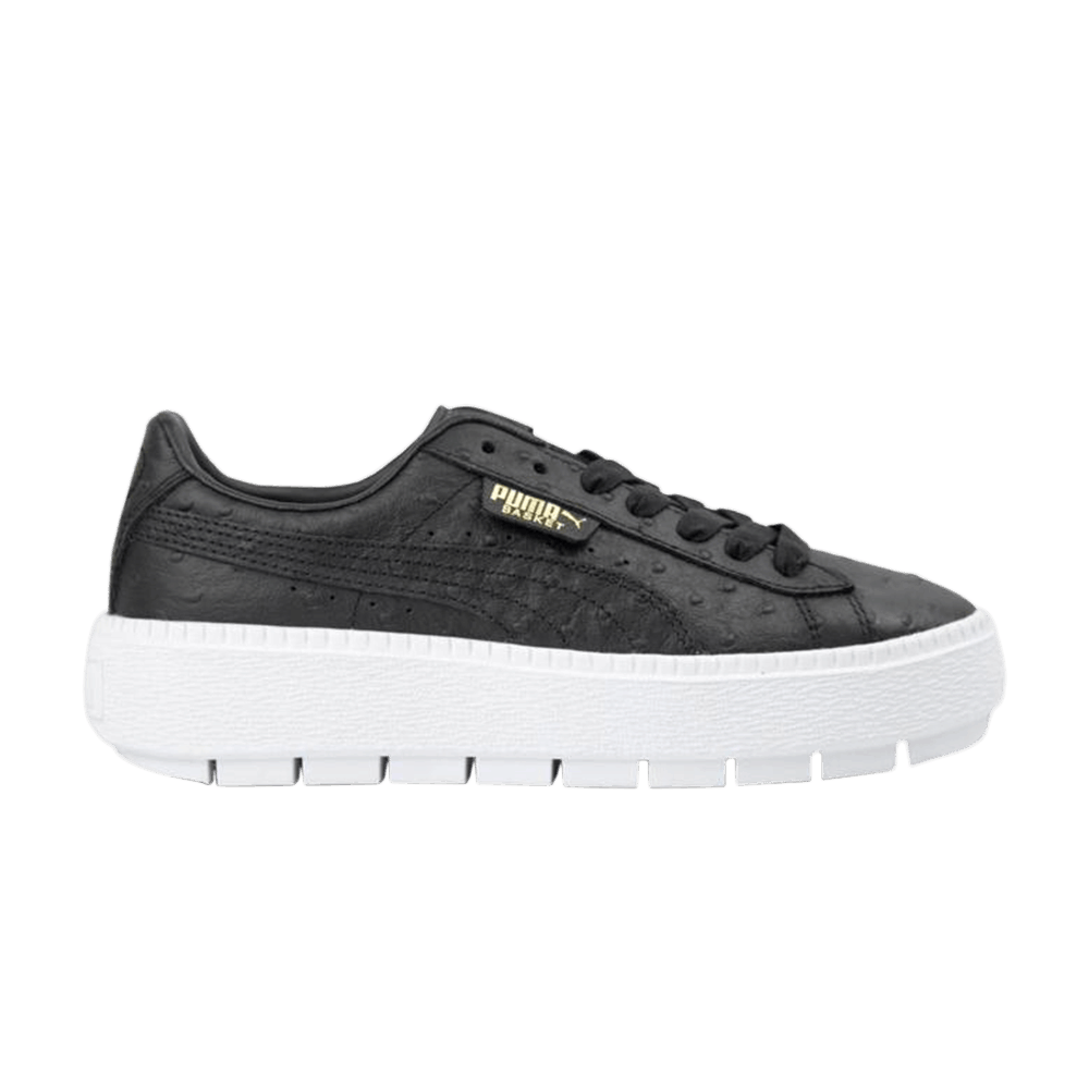 Women's Platform Trace 'Black Ostrich'