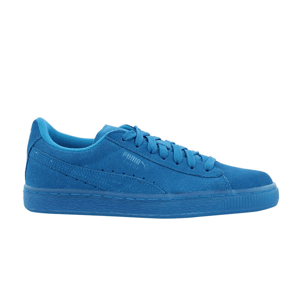 Suede Iced Fluo Jr 'Atomic Blue'