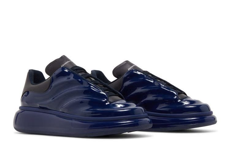 Alexander McQueen Oversized Sneaker Lux Gloss - Navy