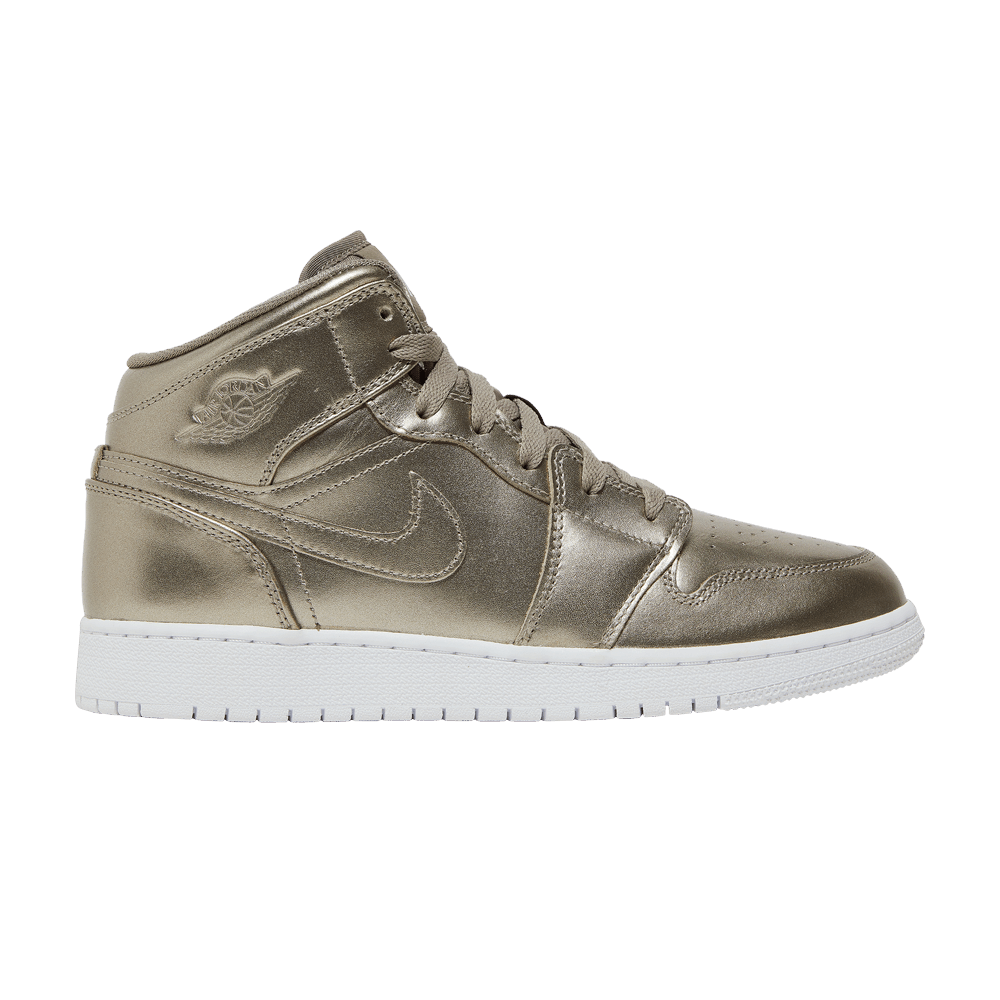 Air Jordan 1 Mid SE GS 'Sepia Stone'