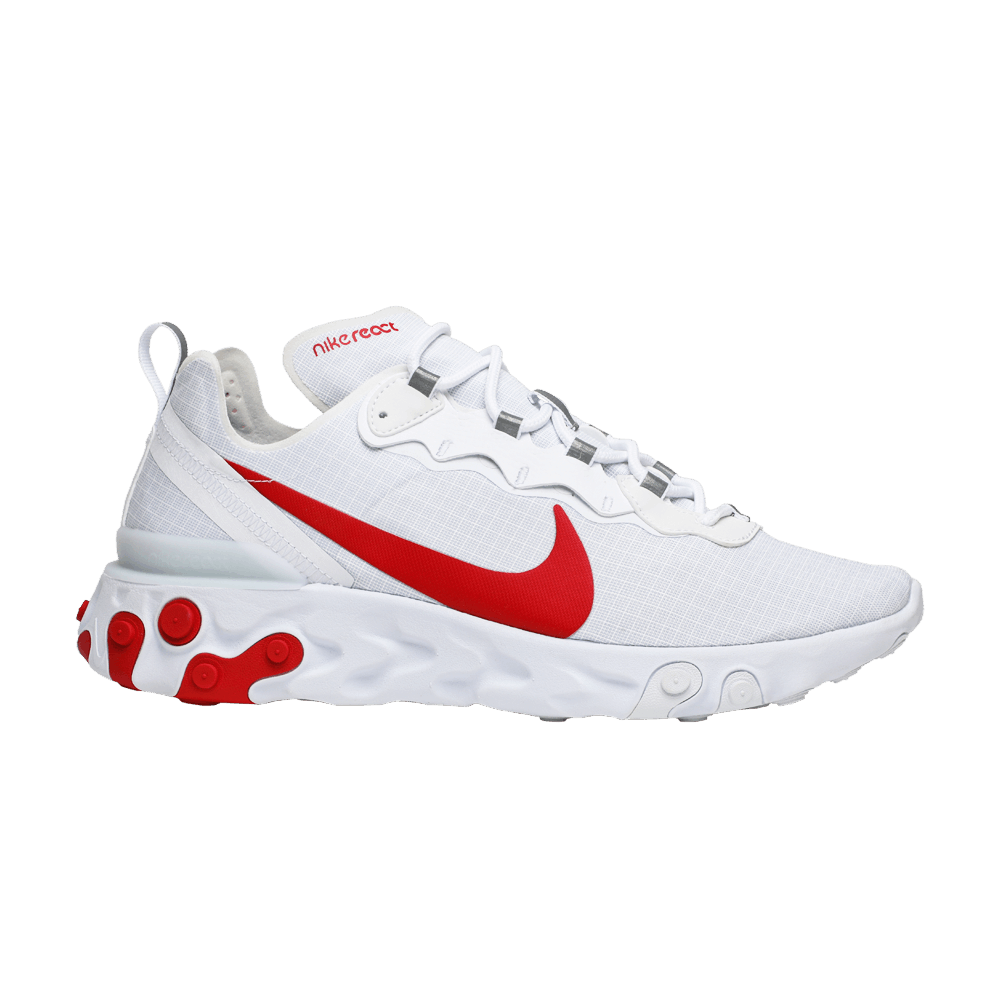 Men's React Element 55 'White University Red'