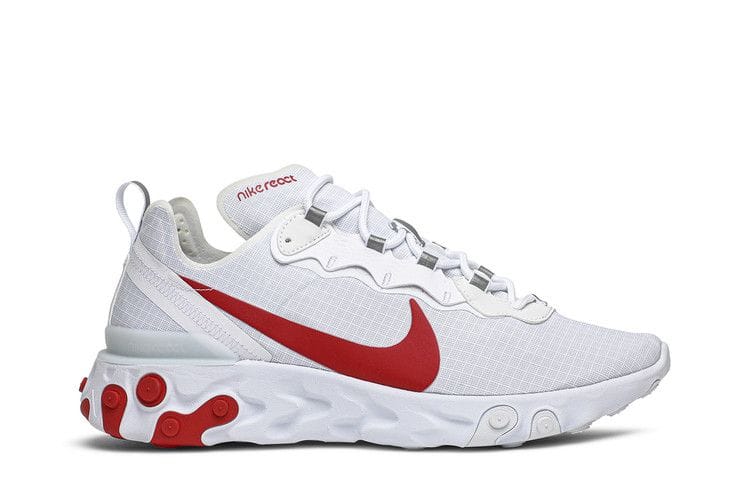 Men's React Element 55 'White University Red'