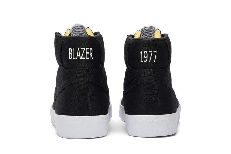 Men's Blazer Mid '77 Canvas 'Black'