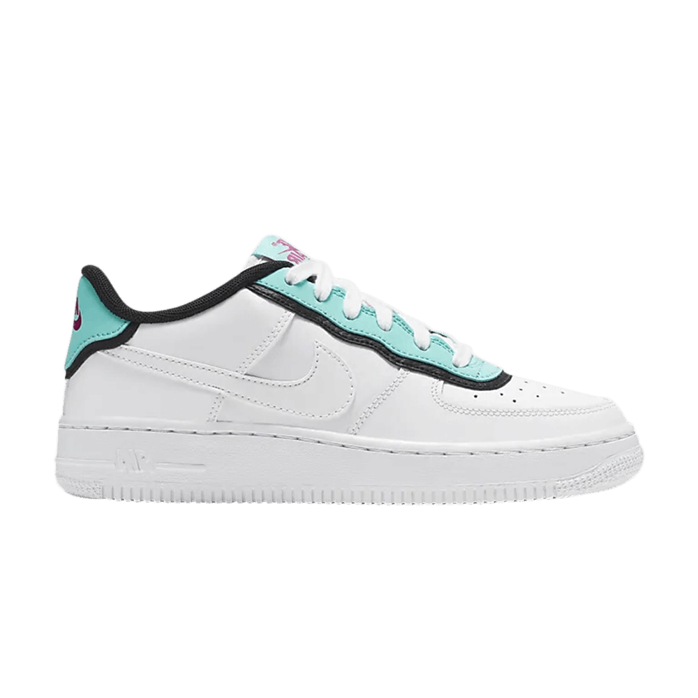 Air Force 1 Low GS 'Double Layer - Aqua Black'