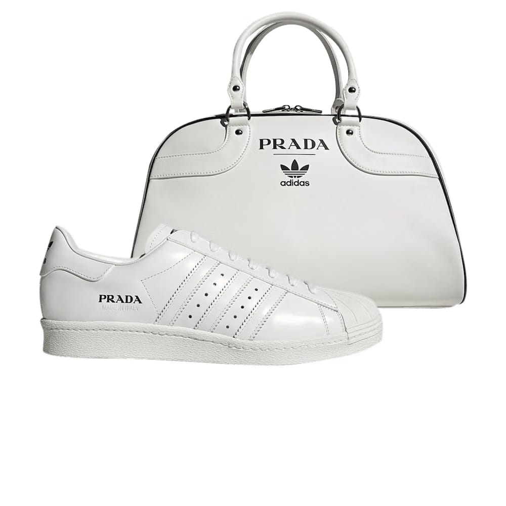 Prada x Superstar Core White & Bag Bundle