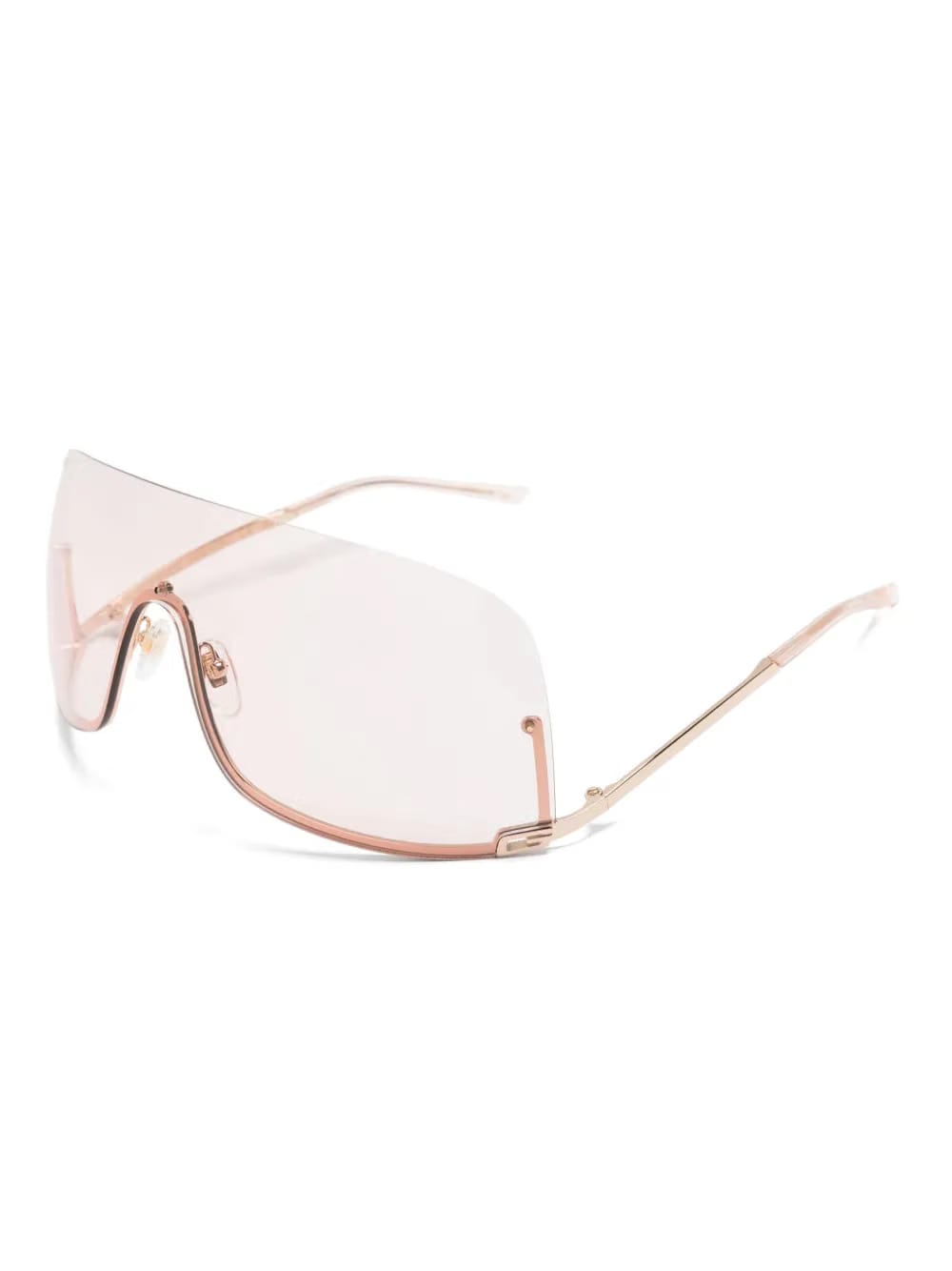 oversized retro-frame sunglasses