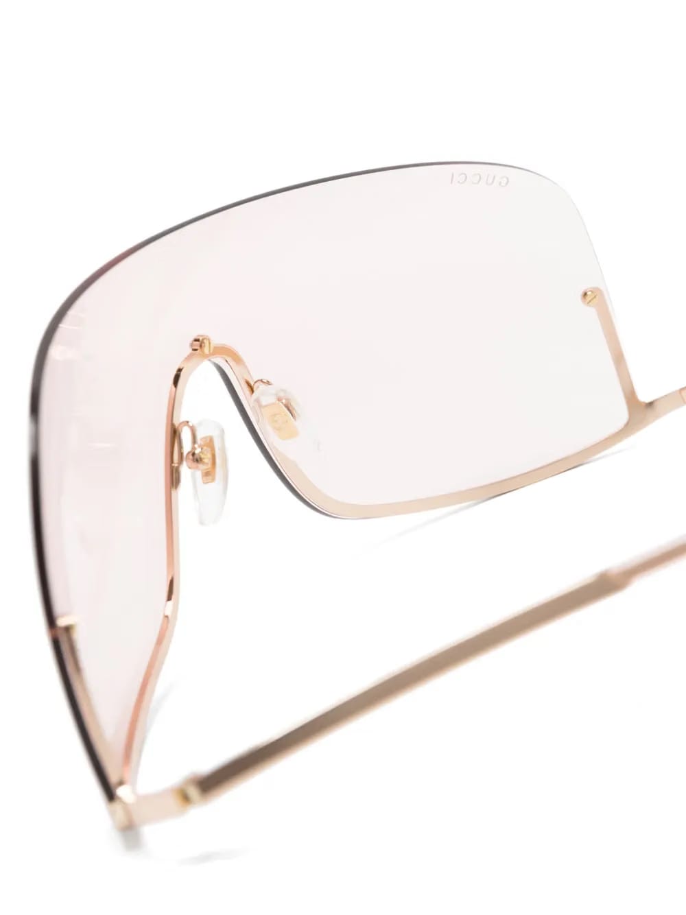 oversized retro-frame sunglasses