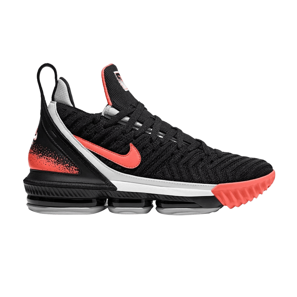 Men's LeBron 16 'Tech Challenge Hot Lava Black'