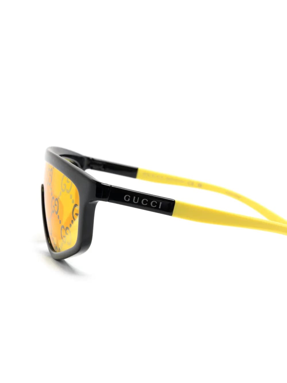 GG Supreme shield-frame sunglasses