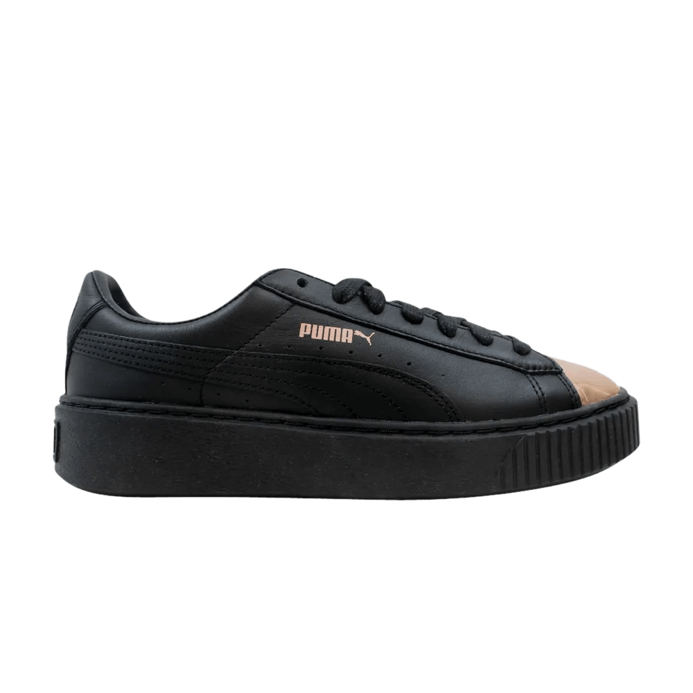 Women's Basket Platform Metallic 'Black Rose Gold'